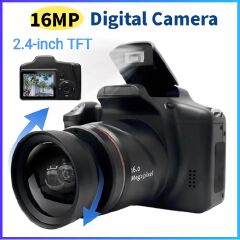 16MP Digital Camera with 2.4 Inch LCD Screen Vlogging Camera 16X Digital Zoom Video Camera for Photography and Video