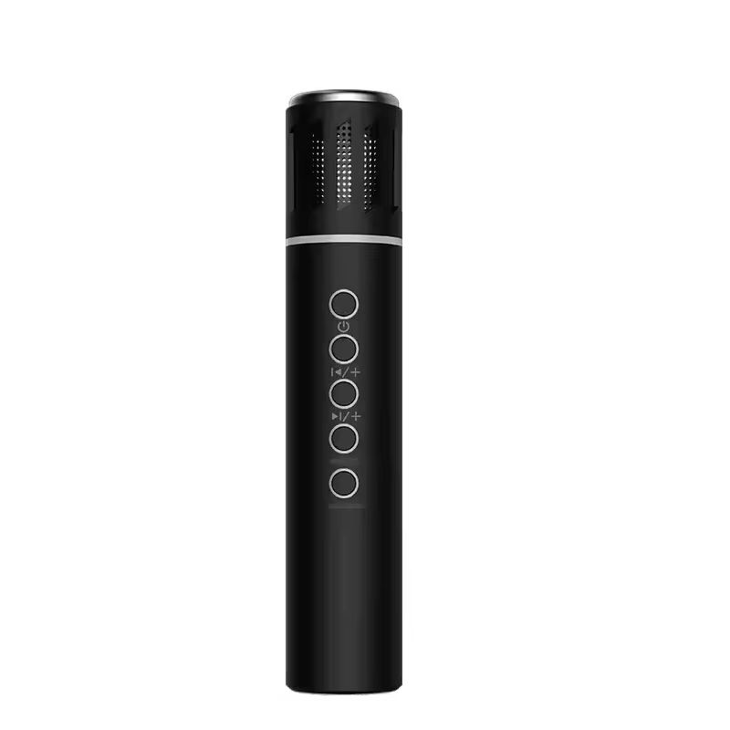 2 in 1 Karaoke Wireless Microphone Handheld Singing Mic With Bluetooth Speakers Portable Condenser for Phone Car Support TF Card