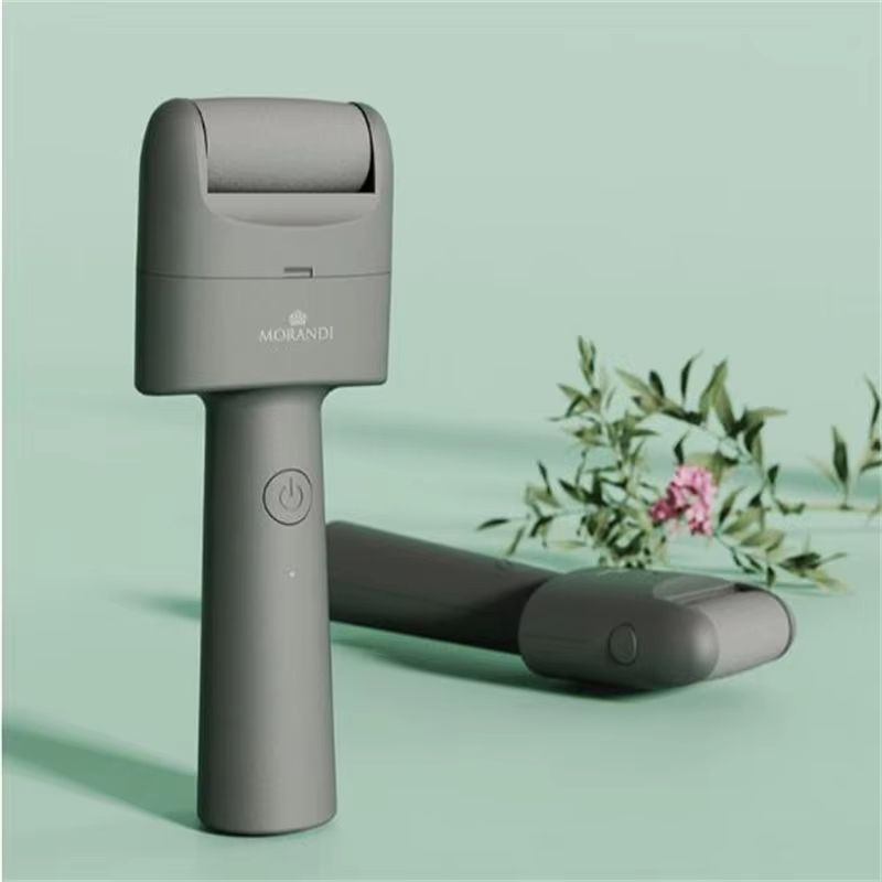 Electric Foot Callus Remover Feet File Dead Hard Skin Removal Pedicure Machine Roller Head Heel Grinding Smooth Grinder Peeling