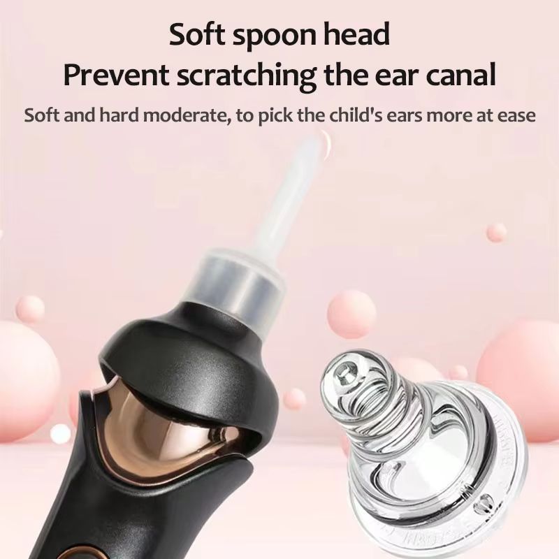 Cordless Electric Ear Pick Safe Vibration Painless Ear Cleaner Remover Spiral Ear Cleaning Device Dig Wax Personal Care Tools