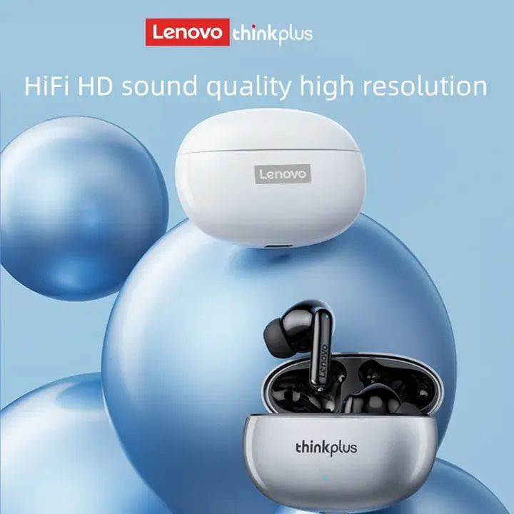 Original Lenovo Thinkplus XT88 Earpods Bluetooth Earphones TWS Wireless Earphone Bluetooth 5.3 Dual Stereo Noise Reduction Bass Touch Control Long Standby headset