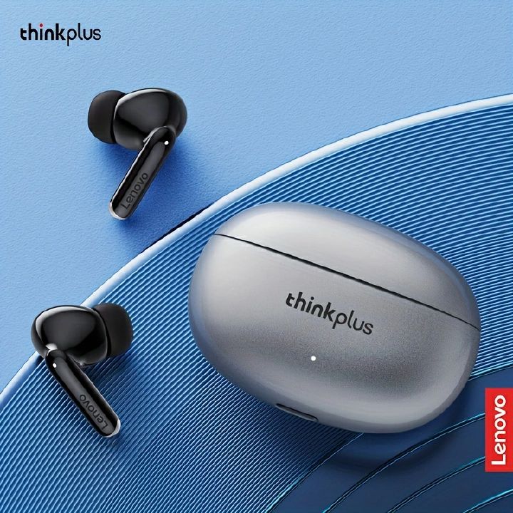Original Lenovo Thinkplus XT88 Earpods Bluetooth Earphones TWS Wireless Earphone Bluetooth 5.3 Dual Stereo Noise Reduction Bass Touch Control Long Standby headset