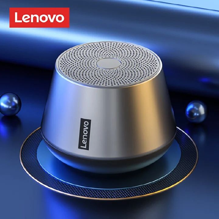 Original Lenovo Thinkplus K3 Pro Wireless Bluetooth 5.0 Speaker Portable HIFI Stereo Deep Bass with Mic HD Calls 1200mAh Long Battery for Phone PC Laptop