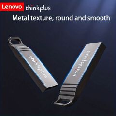 Original Lenovo Thinkplus Metal USB Flash Drive MU221 128GB 64GB 32GB 16GB USB 2.0 High Speed U Disk Waterproof Shockproof Pendrive for PC / Laptop / Car Audio