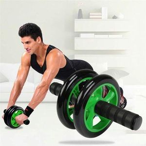 Wheel Double wheel Fitness Roller Training Machine For Home Gym Core Exercises ABS ROLLER ROLA ELITE 2 Wheel AB Roller and Anti-Slip Handles - Perfect Abdominal Core Carver Fitness Workout for Abs - H