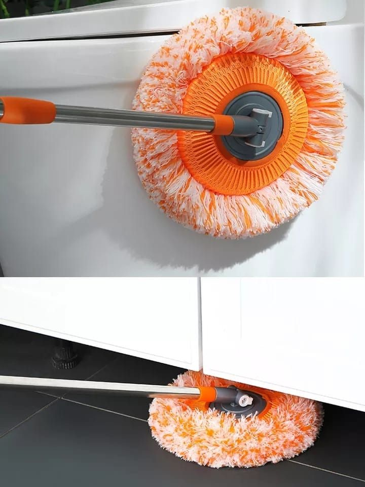 🌻 Sunflower Rotating Spin Mop Sunflower rotating mop with 360° swivel head Easy wringing, durable, and perfect for effortless cleaning at home or office.