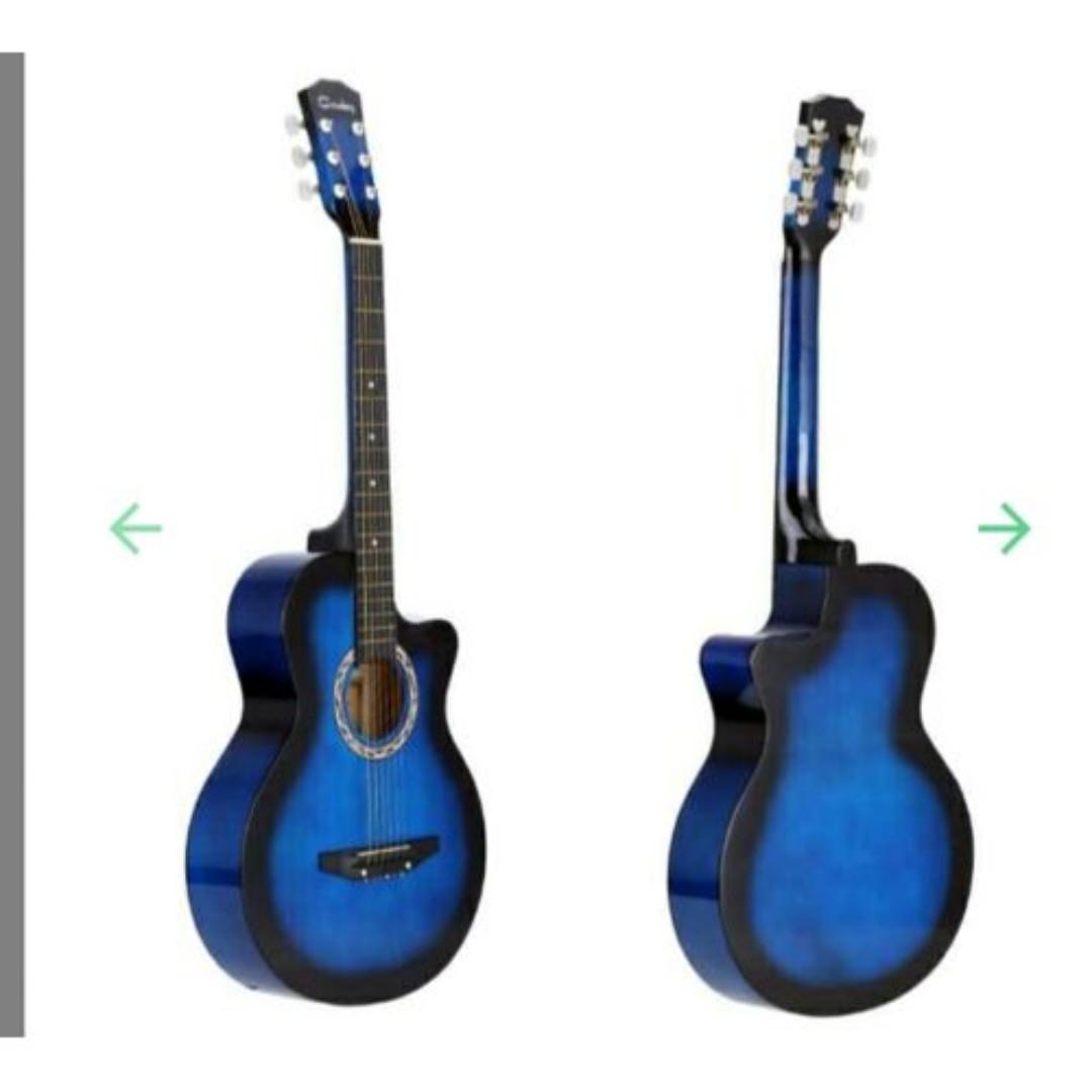 Medium Size 38 Inch Acoustic Guitar For Beginners