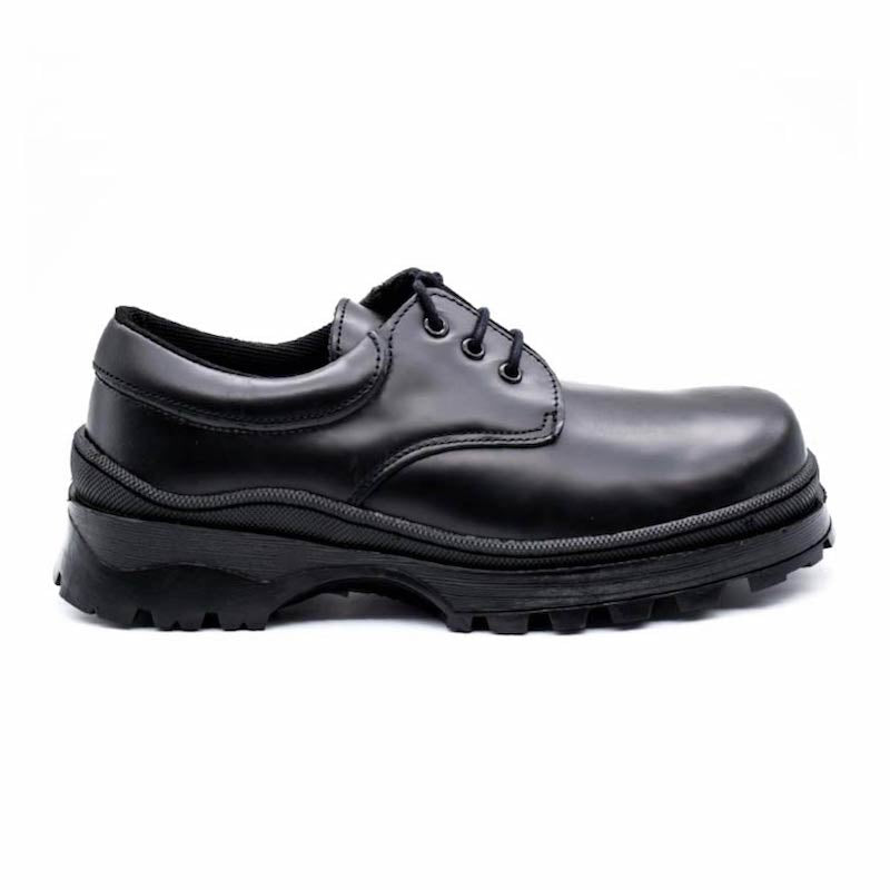 UMOJA Shupavu Boys’ Leather School Shoes – Black | Made in Kenya by Umoja, Premium Genuine Leather, Durable Sole, Smart Design, Comfortable Fit for Everyday School Shoes