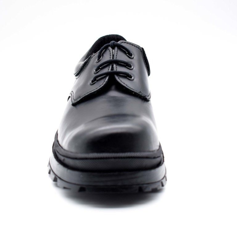 UMOJA Shupavu Boys’ Leather School Shoes – Black | Made in Kenya by Umoja, Premium Genuine Leather, Durable Sole, Smart Design, Comfortable Fit for Everyday School Shoes