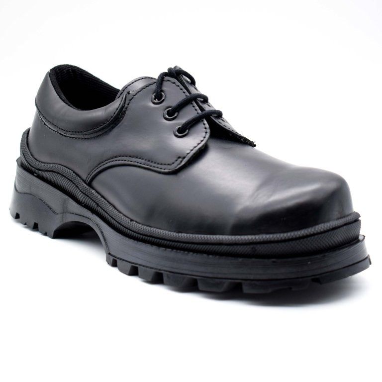UMOJA Shupavu Boys’ Leather School Shoes – Black | Made in Kenya by Umoja, Premium Genuine Leather, Durable Sole, Smart Design, Comfortable Fit for Everyday School Shoes