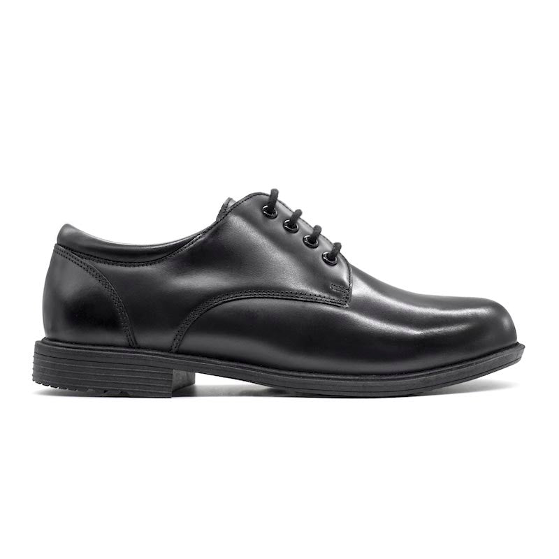 UMOJA Taji Boys’ Lace Leather School Shoes – Black | Made in Kenya by Umoja, Genuine Leather, Durable Sole, Anti-Slip, Comfortable Fit & Smart Design for Daily School Shoes