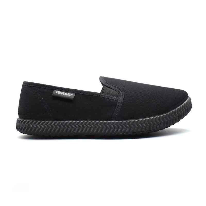 UMOJA Tomcat Slip-On Canvas Shoes – Kids’ Footwear by Umoja | Canvas Upper, Textile Lining, PVC Outsole, Everyday Comfort & Easy Wear – Sizes 29-36
