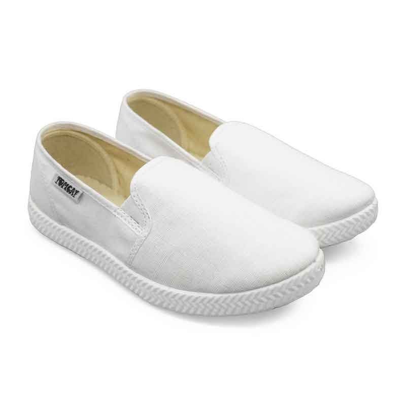 UMOJA Tomcat Slip-On Canvas Shoes – Kids’ Footwear by Umoja | Canvas Upper, Textile Lining, PVC Outsole, Everyday Comfort & Easy Wear – Sizes 29-36