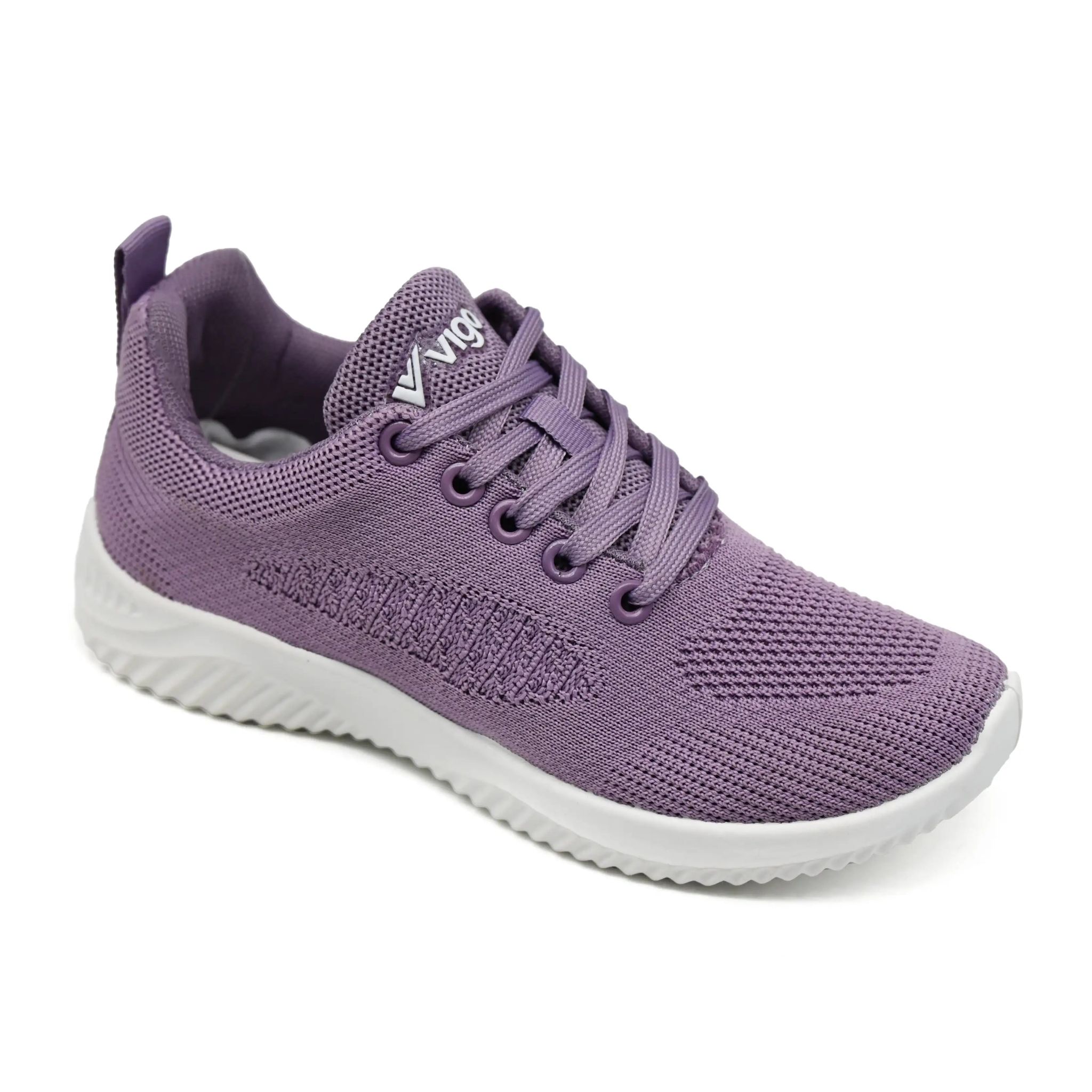 UMOJA Vigo Ela Breeze Sneakers – Women’s Knitted Sneakers in Navy & Lilac with PVC Outsole, Ortholite Footbed & Breathable Mesh Lining | Lightweight, Comfortable & Stylish ladies shoes,women shoes