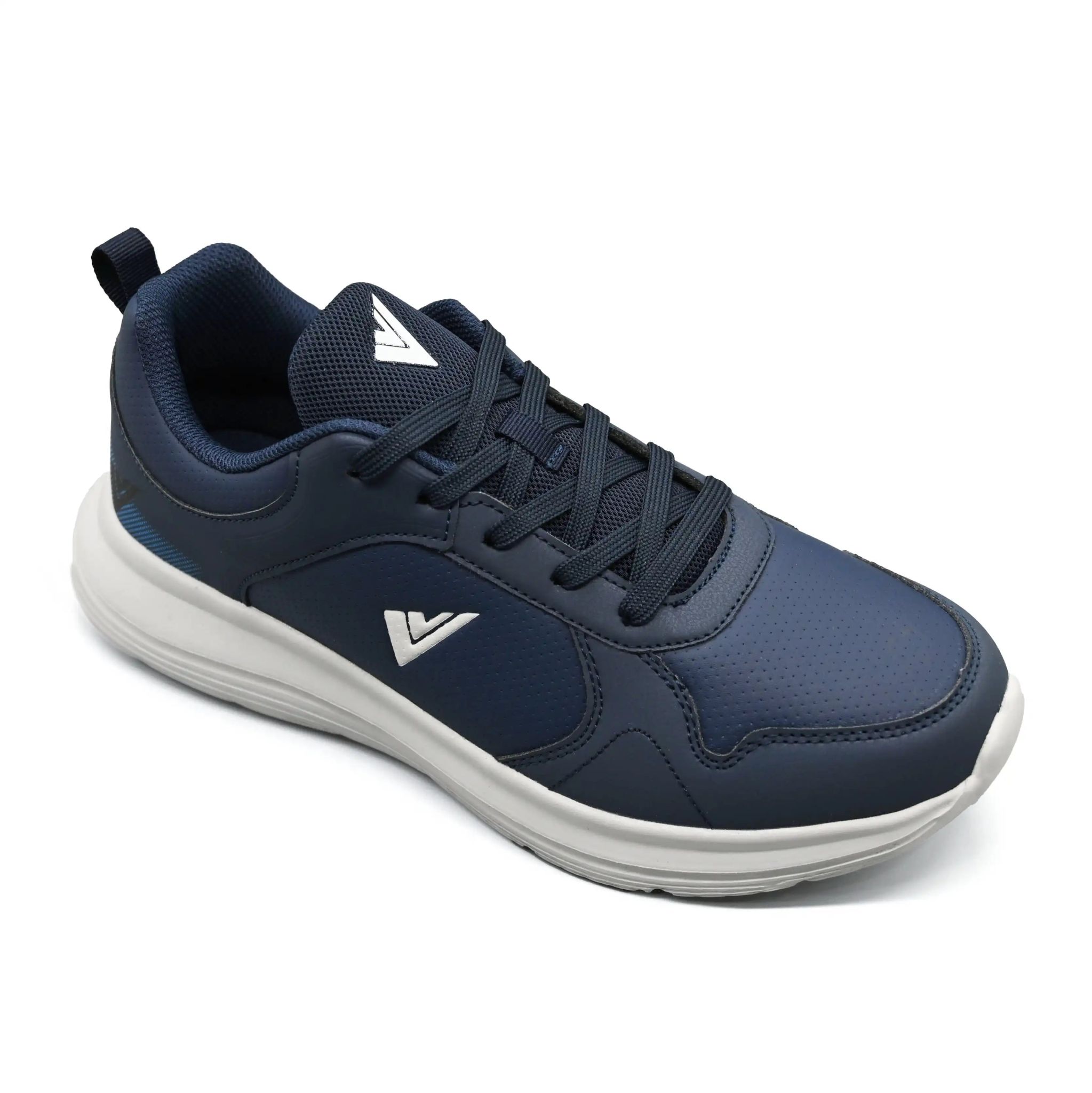 UMOJA Vigo Smith – Men’s Navy Blue & Gray Sneakers with PU & Mesh Upper, EVA Outsole, Ortholite Footbed & Breathable Mesh Lining | Lightweight, Comfortable & Stylish Everyday Footwear