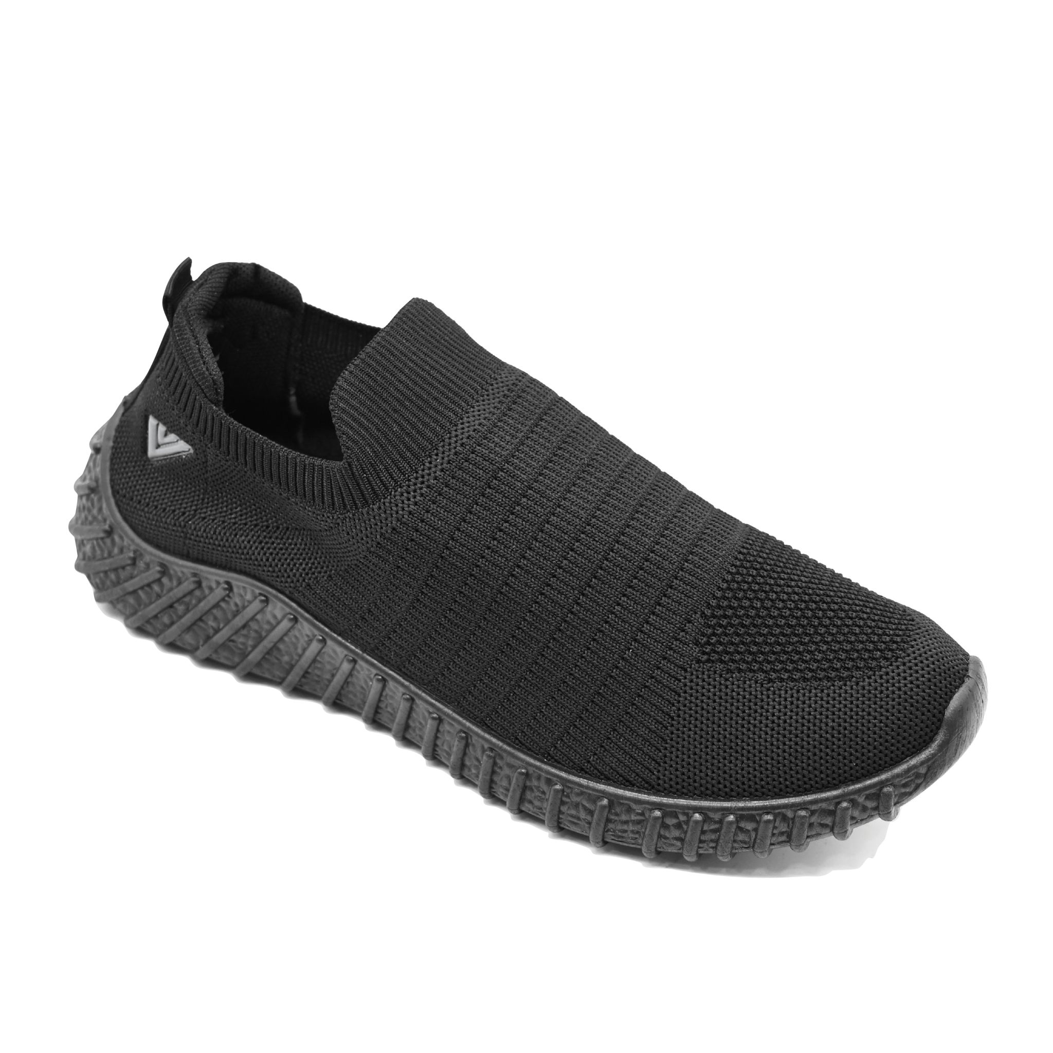 UMOJA Vigo Mosi Unisex Slip-Ons –  Knitted Slip-On Sneakers with PVC Outsole & Ortholite Footbed | Lightweight, Breathable & Comfortable Everydayshoes (Black, Grey, Navy) sneakers | Mens Casual Shoes