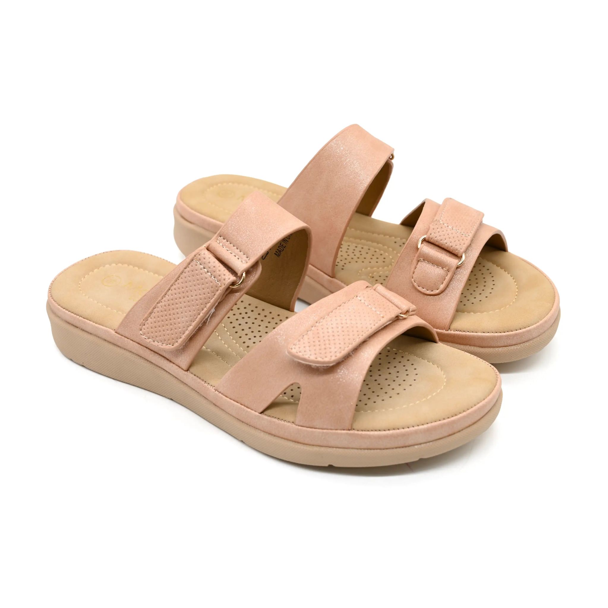 UMOJA Moxxa Diana ladies Sandals by Umoja | Women’s Adjustable PU Sandals with Cushioned Insole & Durable PU Outsole | Elegant Everyday Footwear for Effortless Comfort & Style women sandals.