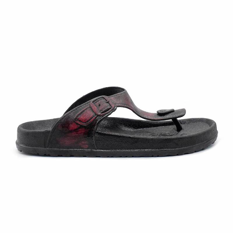 UMOJA Mzuka Flip-Flops – Men’s Adjustable Buckle Thong Sandals | Comfortable, Water-Resistant Footwear for Beach, Pool, Casual Outings & Everyday Wear | Mens casual slipper sandal