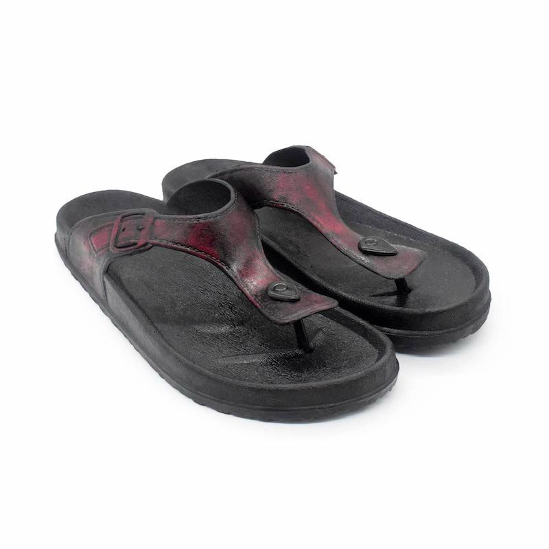 UMOJA Mzuka Flip-Flops – Men’s Adjustable Buckle Thong Sandals | Comfortable, Water-Resistant Footwear for Beach, Pool, Casual Outings & Everyday Wear | Mens casual slipper sandal