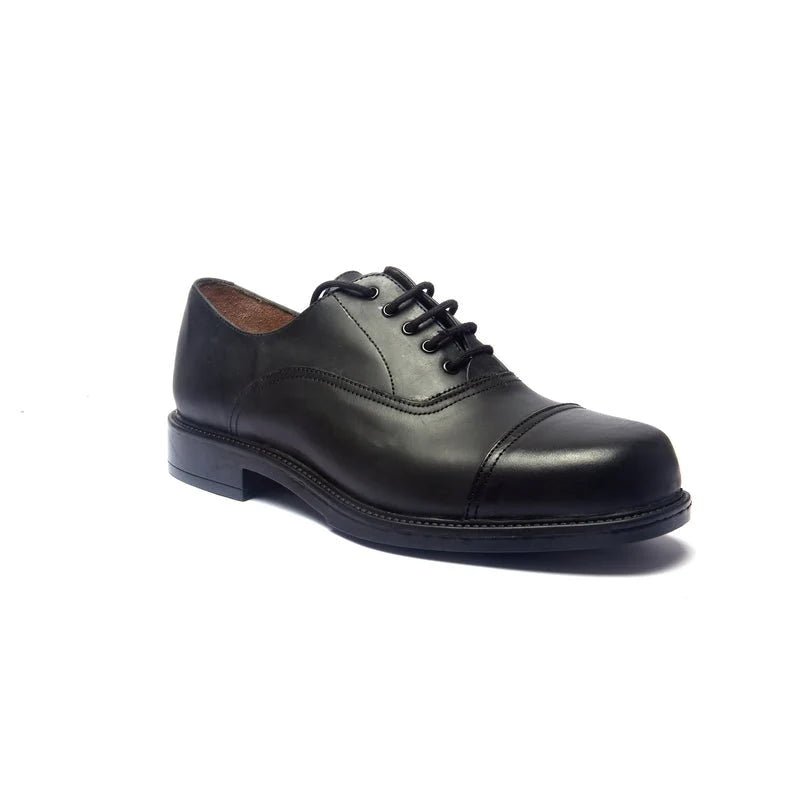 UMOJA Ace Oxford by Umoja – Men’s Classic Leather Dress Shoes with Cushioned Insole, Durable Rubber Sole & Timeless Oxford-Inspired Design