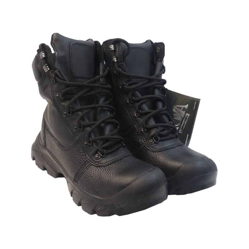 UMOJA Ace Cobra D-506 Tactical Boots by Umoja – Men’s Full-Grain Leather Safety Boots with Steel Toe, Anti-Penetration Midsole & All-Terrain Grip, men shoes, Men's shoes