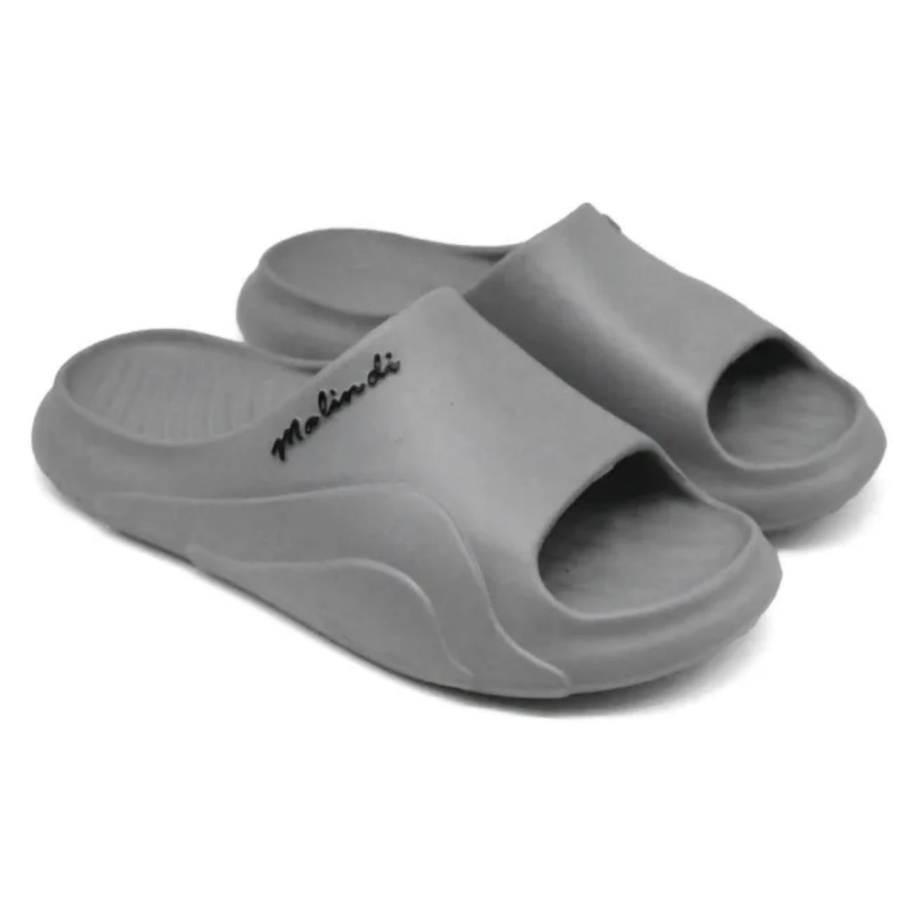 UMOJA Winnie Ladies Slides Collection – Black, Gray & Navy | EVA Upper & Outsole | Lightweight, Comfortable & Minimalist Everyday Sandals Ladies Shoes