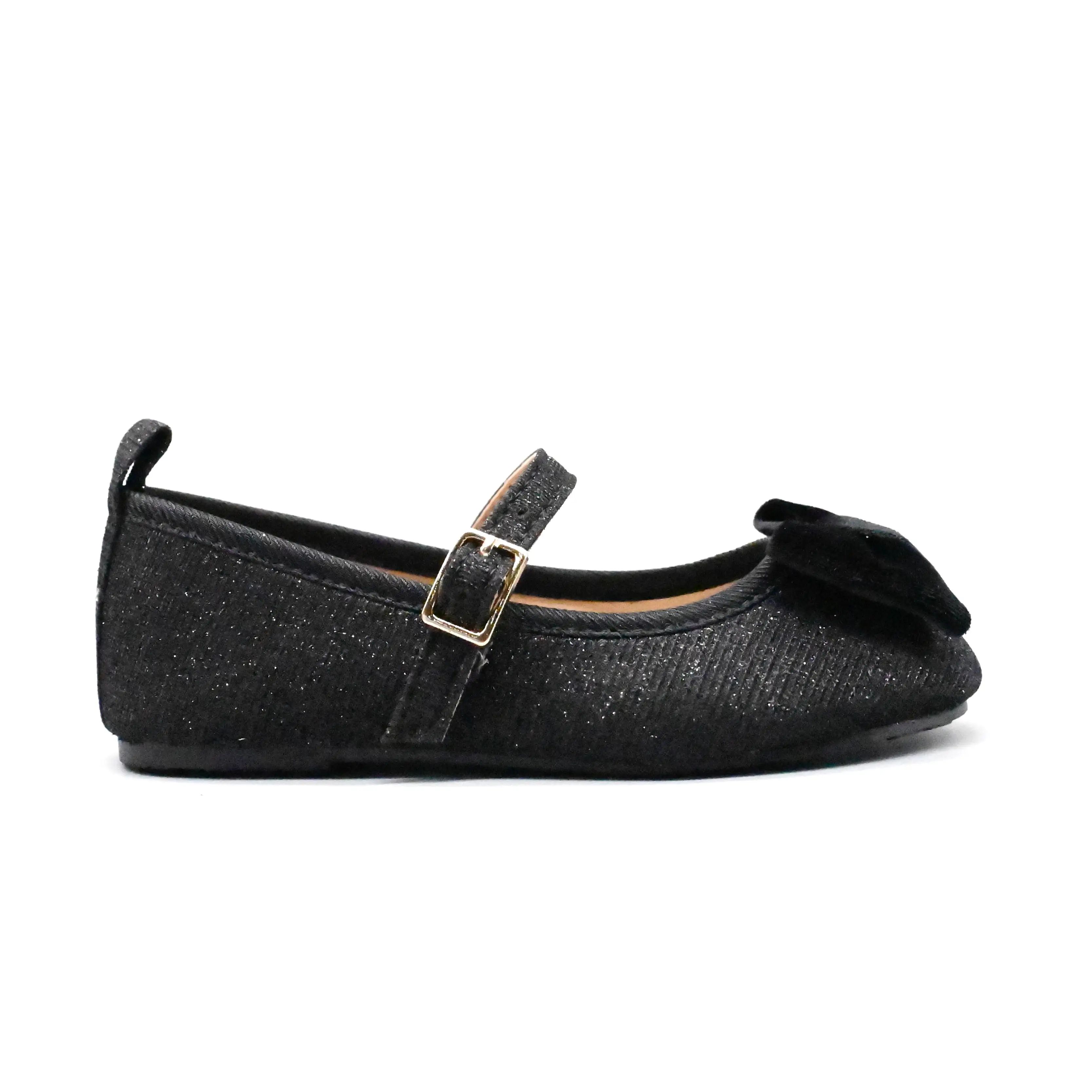 UMOJA Buggies Kyle by Umoja – Girls’ PU Glitter Ballet Flats with PU Comfort Insole, PU Lining & TPR Outsole Kids Shoes