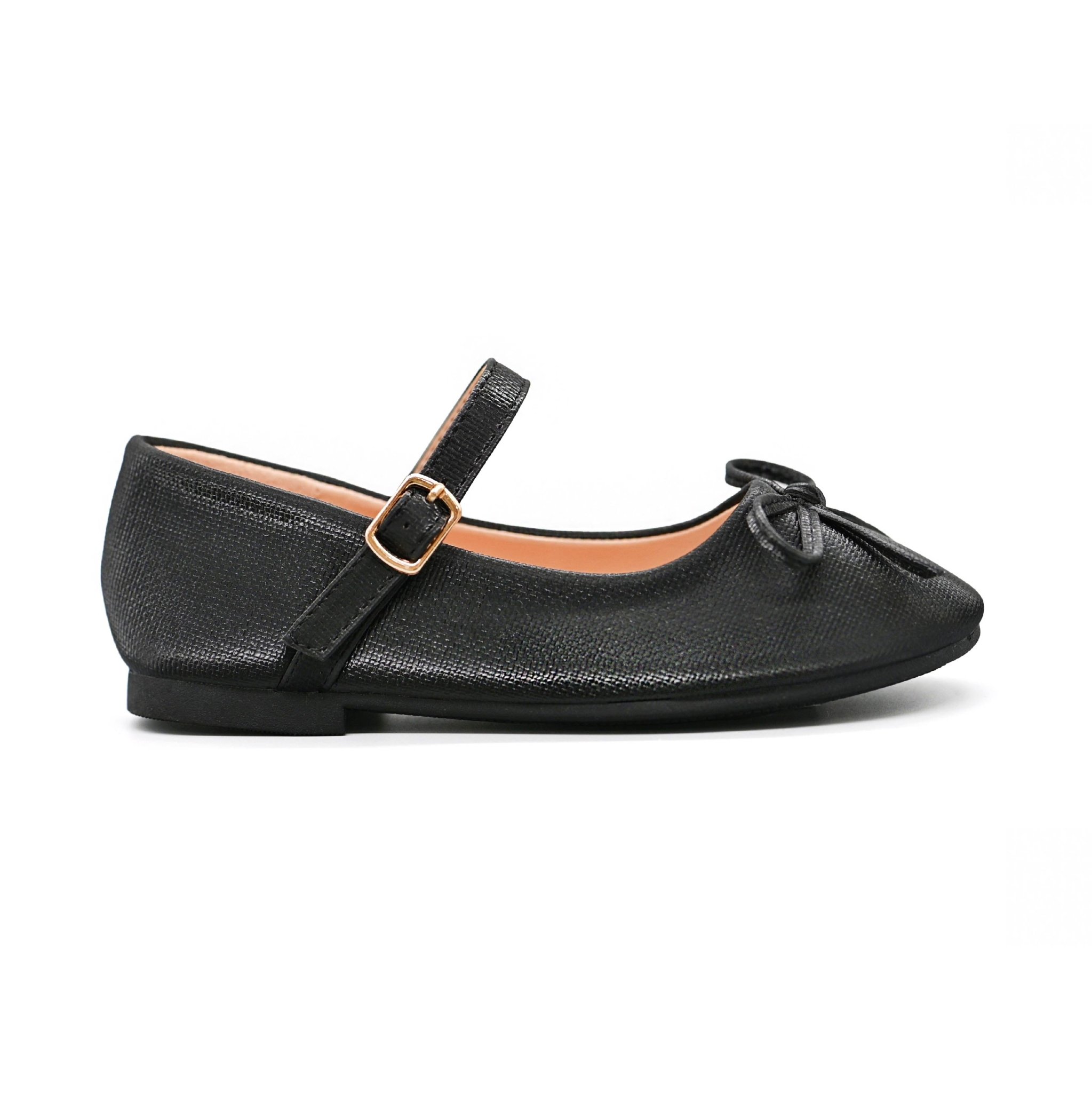 UMOJA Buggies Lisa by Umoja – Girls’ PU Flats with PU Comfort Insole, PU Lining, Adjustable Buckle & TPR Outsole Kids Shoes