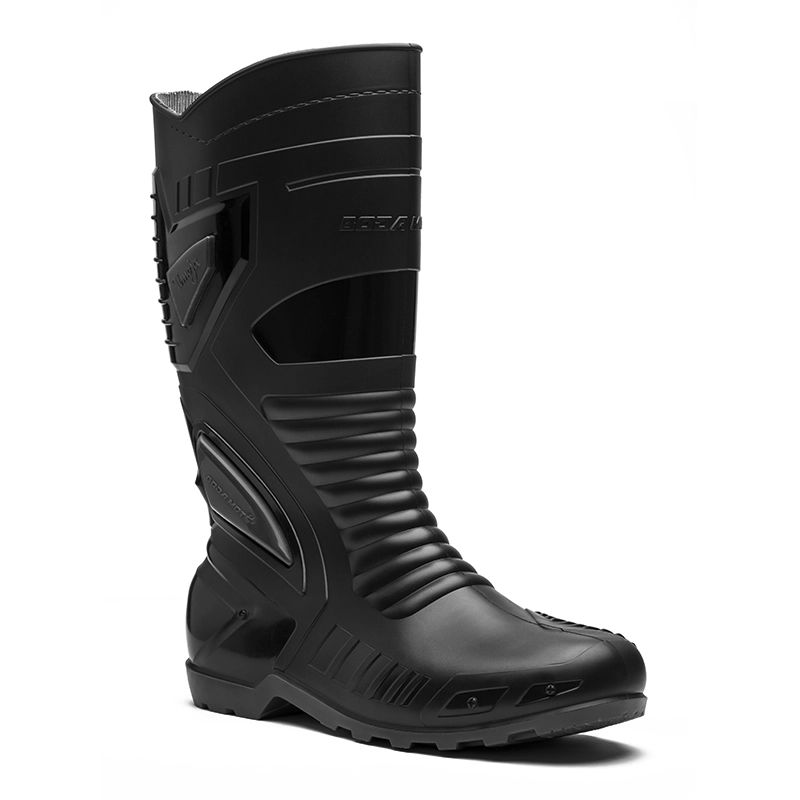 UMOJA Universal Boda Moto Biker Boots by Umoja – Protective PVC Riding Boots with Reinforced Support, Comfort Fit & Weather-Resistant Design for Everyday Riders