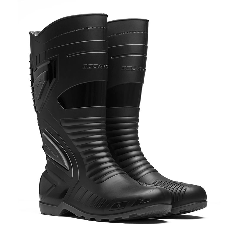 UMOJA Universal Boda Moto Biker Boots by Umoja – Protective PVC Riding Boots with Reinforced Support, Comfort Fit & Weather-Resistant Design for Everyday Riders