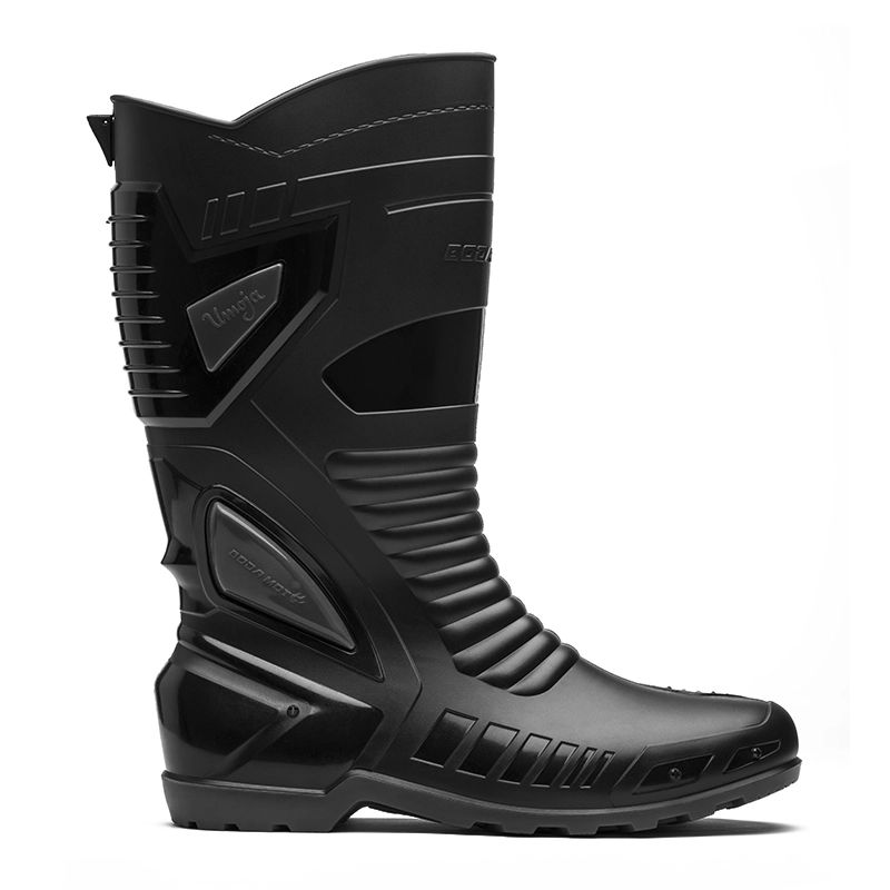 UMOJA Universal Boda Moto Biker Boots by Umoja – Protective PVC Riding Boots with Reinforced Support, Comfort Fit & Weather-Resistant Design for Everyday Riders