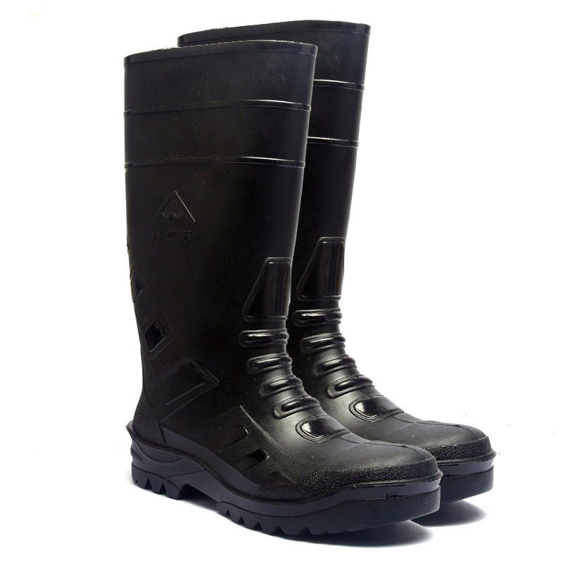 UMOJA Ace® Tsavo Steel Toe Safety Gumboots – Heavy-Duty PVC Waterproof Industrial Work Boots for Mining, Construction & Agriculture in Kenya