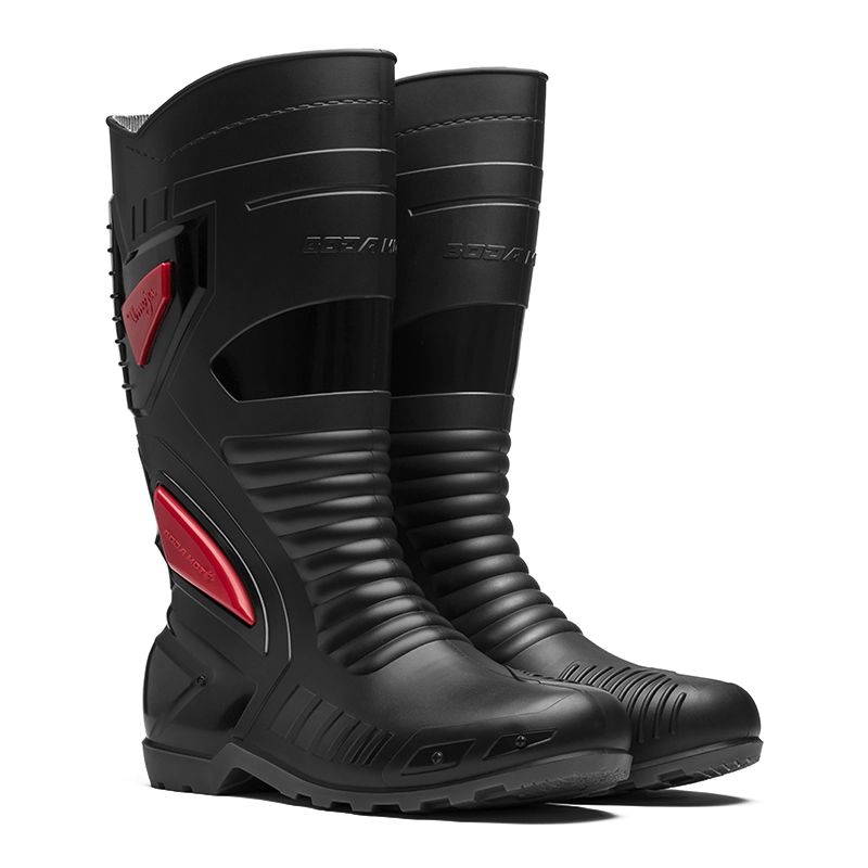 UMOJA Universal Boda Moto Biker Boots by Umoja – Protective PVC Riding Boots with Reinforced Support, Comfort Fit & Weather-Resistant Design for Everyday Riders