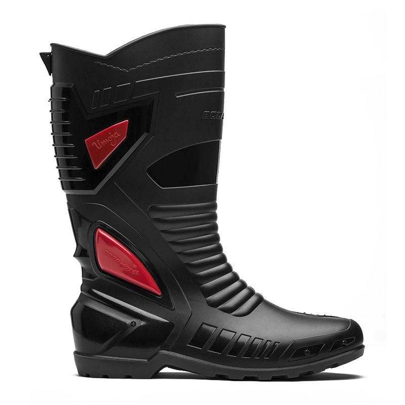 UMOJA Universal Boda Moto Biker Boots by Umoja – Protective PVC Riding Boots with Reinforced Support, Comfort Fit & Weather-Resistant Design for Everyday Riders