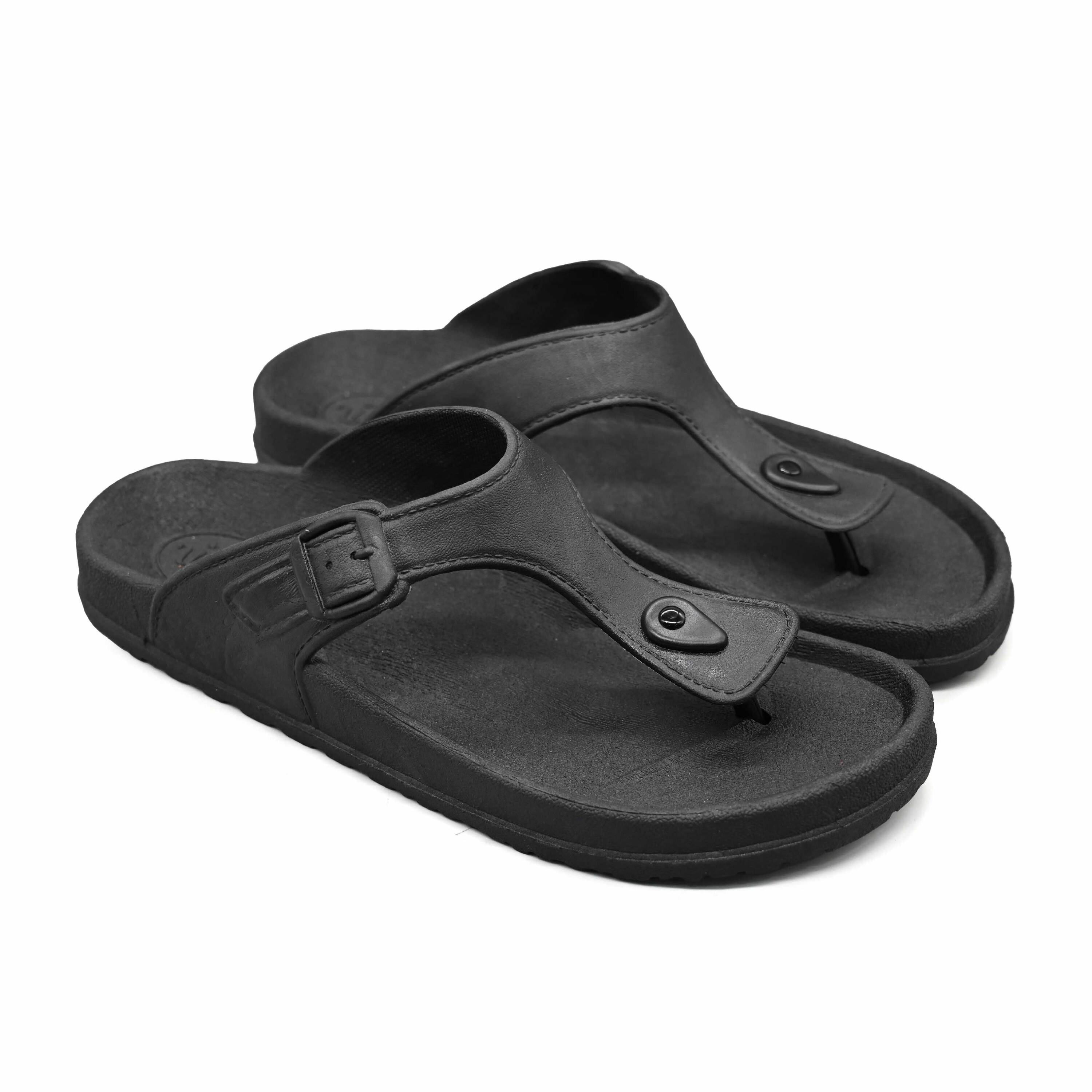 UMOJA Aziza Sandals by Umoja – Unisex PVC Slip-On Sandals with Adjustable Buckle Straps, Cushioned Insole & Durable Outsole  Unisex Shoes
