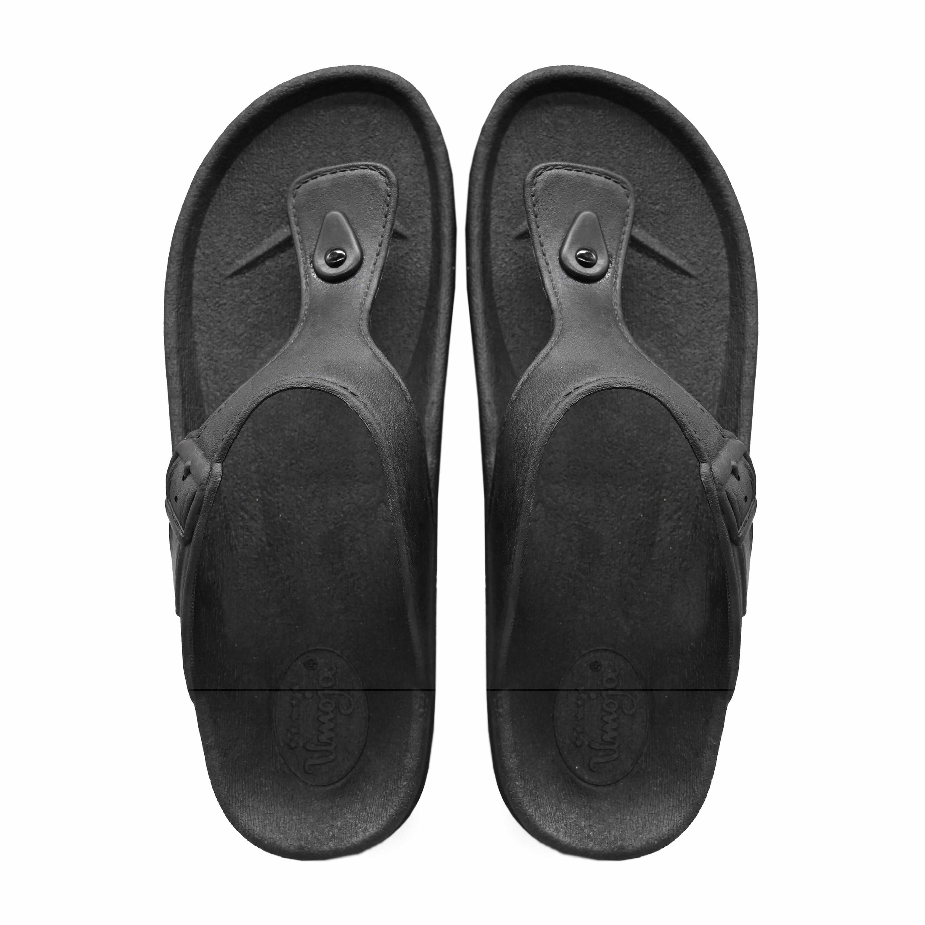 UMOJA Aziza Sandals by Umoja – Unisex PVC Slip-On Sandals with Adjustable Buckle Straps, Cushioned Insole & Durable Outsole  Unisex Shoes