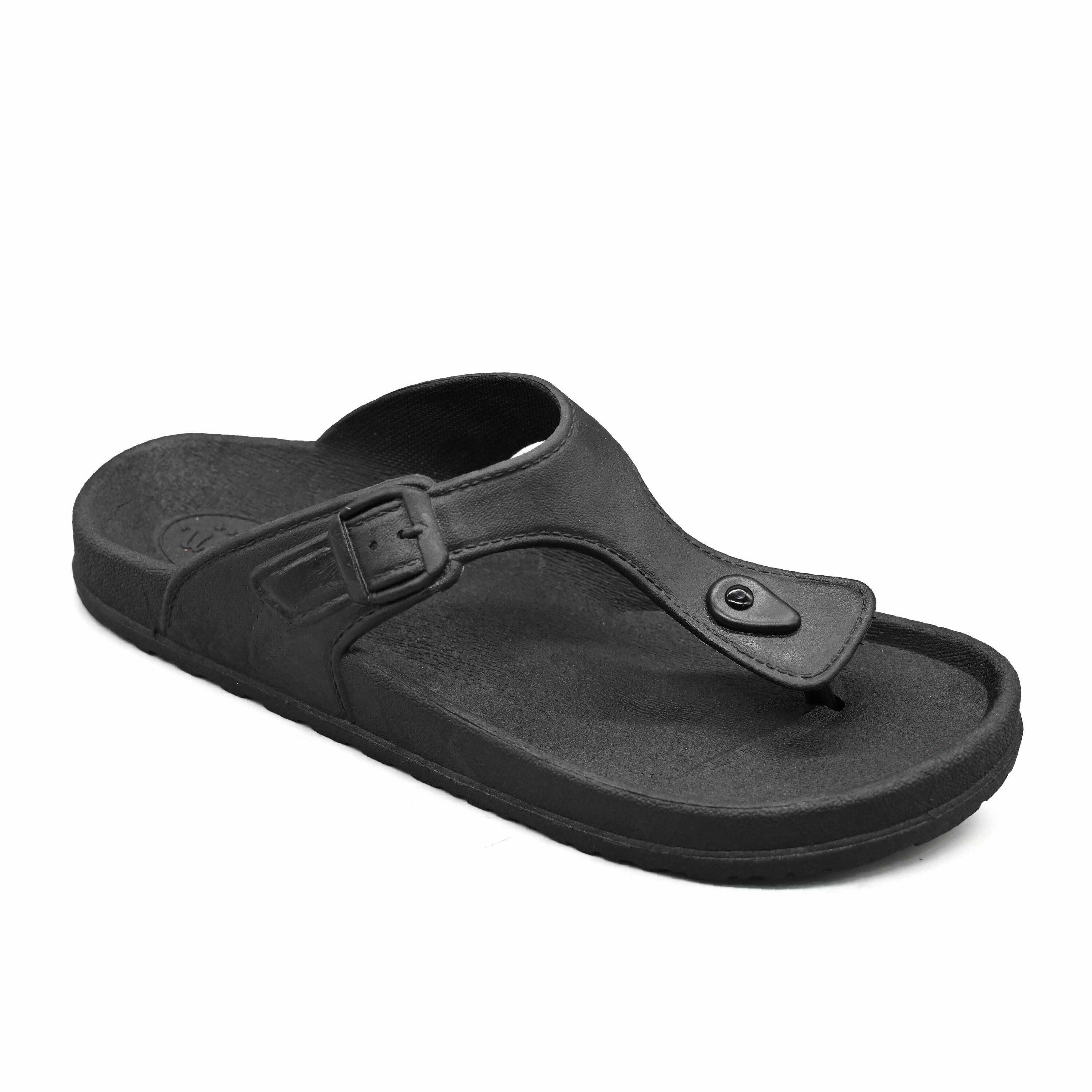 UMOJA Aziza Sandals by Umoja – Unisex PVC Slip-On Sandals with Adjustable Buckle Straps, Cushioned Insole & Durable Outsole  Unisex Shoes
