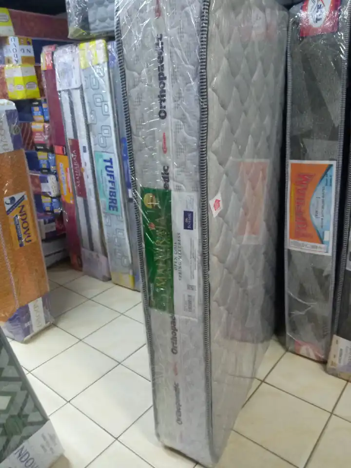 🛏️ Maharaja Orthopaedic 8 Inch Spring Mattress bobmil mattress – 💪 High Density Quilted Design for Healthy Spine Support & 😴 Deep Sleep 💎✨