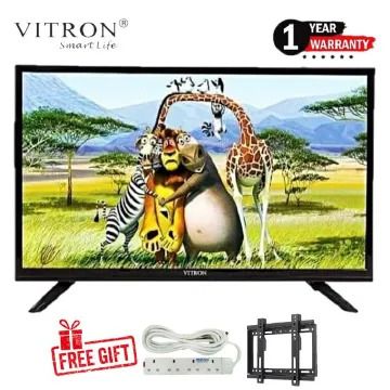 📺 Vitron 24 Inch LED TV – HD Digital TV HDMI, DVB-T2 Decoder with Free-to-Air Decoder + FREE Wall Mount & Extension Cable 🎁✨