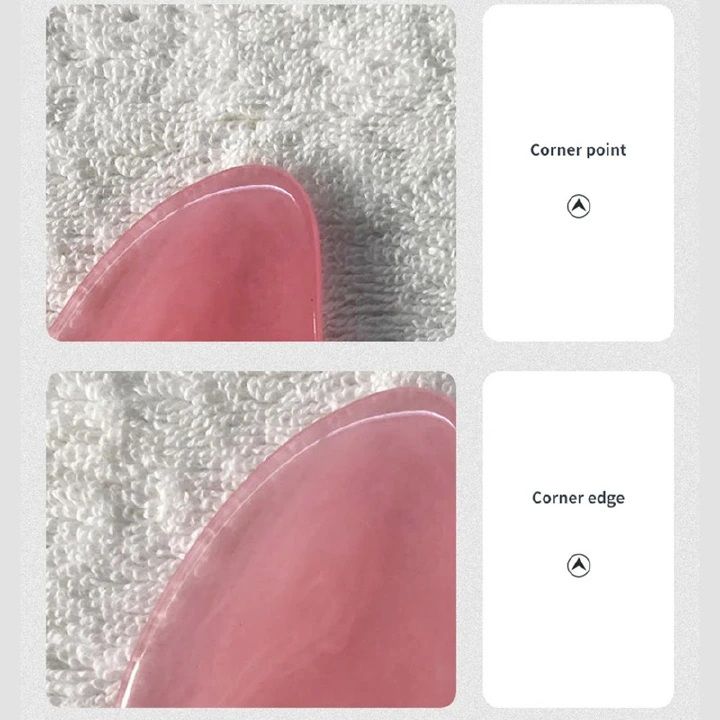 2pcs/set Skin Care Facial Rollers+Face Spa Massager Neck Roller Gua Sha Scraper Board Face Lift Up Wrinkle Remover Face Roller Scraper Set