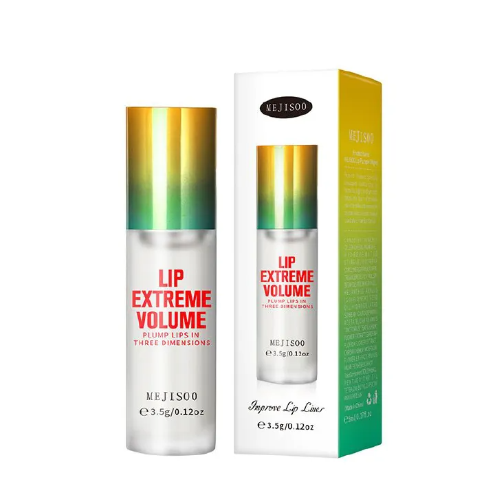Instant Volumising Lip Plumper Oil Lip Enhancer Lip Gloss Plumping Serum Moisturizing Anti-Wrinkle Lipstick Lip Care Makeup