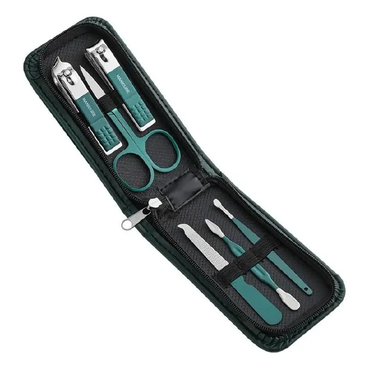 6pcs Nail Clippers Nail Scissors Set Household High End Mens And Womens Special Nail Clippers Manicure Beauty Tools 6 Piece Portable Household