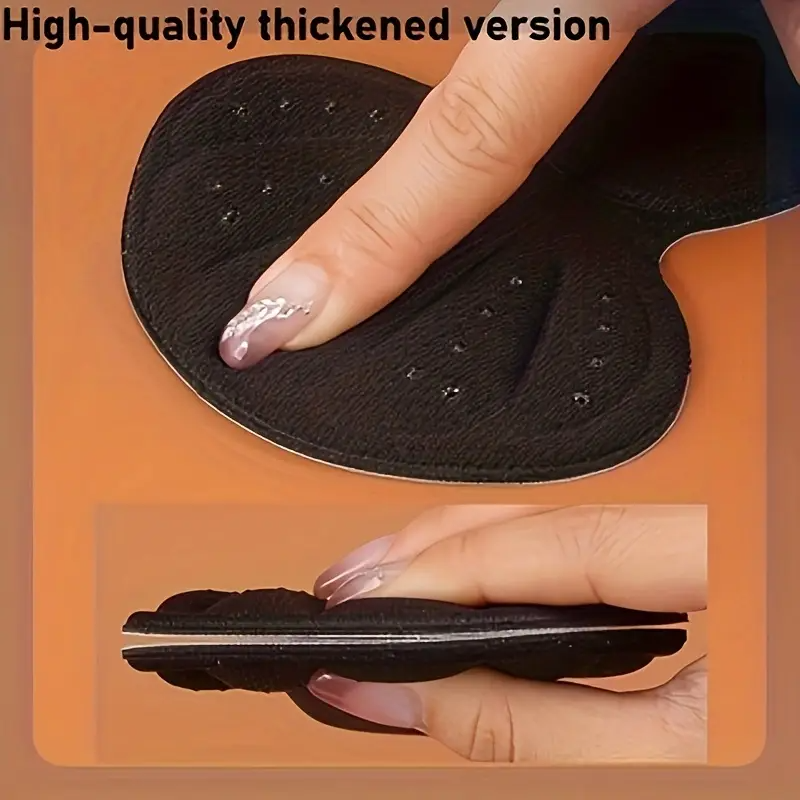 6 pieces of heel sticker 2 in 1 pad-non-slip and anti-wear heel pad, used to adjust shoe size, breathable and shock-absorbing heel pad, suitable for Men's and Women, can be cut,Anti-friction heel pads