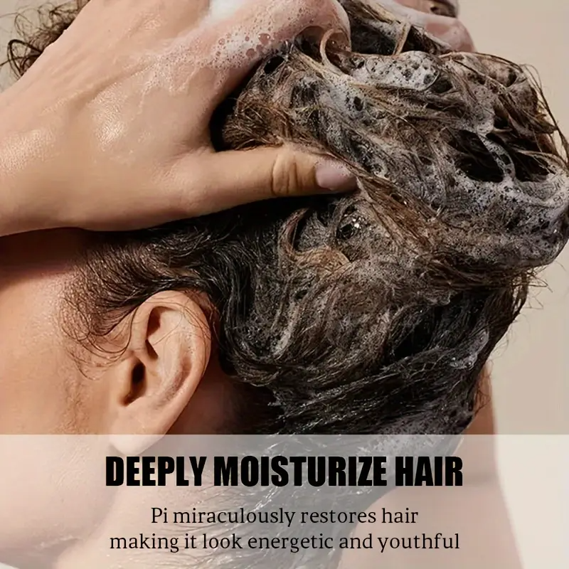 Natural Nourishing Shampoo for All Hair Types, Deep Moisture & Hydration, Smooth & Shiny Hair, Alcohol-Free, Coconut Oil Infused, Gentle & Non-Irritating