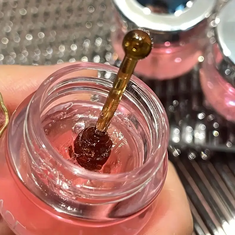 [Lovely Rose Lip Oil] Nourishing Long Lasting Lovely Rose Honey Cherry Lip Oil | Moisturizing Clear Lip Gloss Lip Balm Lip Care Beauty Makeup