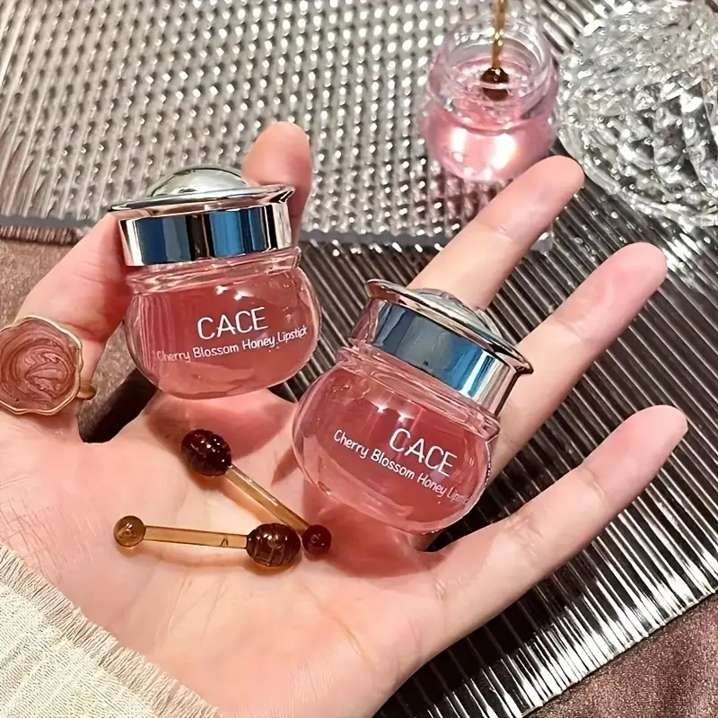 [Lovely Rose Lip Oil] Nourishing Long Lasting Lovely Rose Honey Cherry Lip Oil | Moisturizing Clear Lip Gloss Lip Balm Lip Care Beauty Makeup