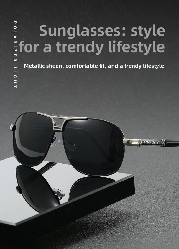 High Fashion Dual-Purpose Day And Night Uv Protection Glasses Trendy New Sunglasses 2025 Sense Men'S Sunglasses