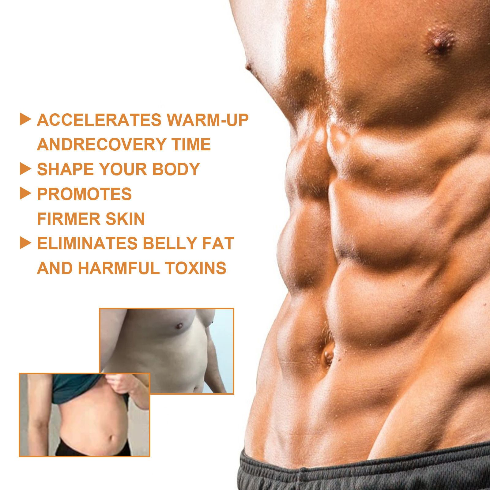 3 Days Quick Slimming Massage Cream for Weight Loss Belly Arm Cellulite Fats Burning Flat Tummy Slim Cream