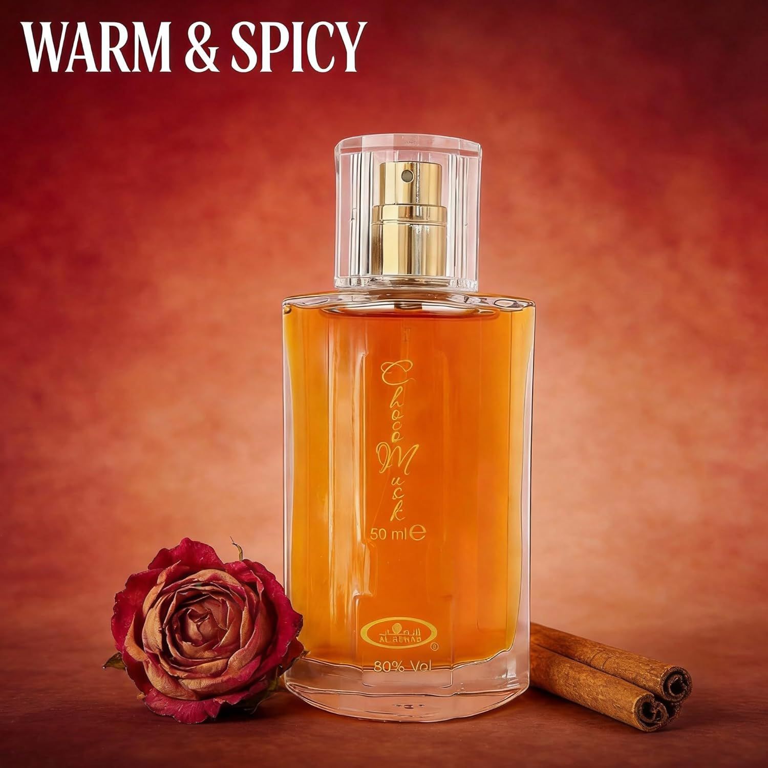 Choco Musk 50ml Eau De Parfum for men and women Chocolate Musk by Jannat Aromas alharab perfumes