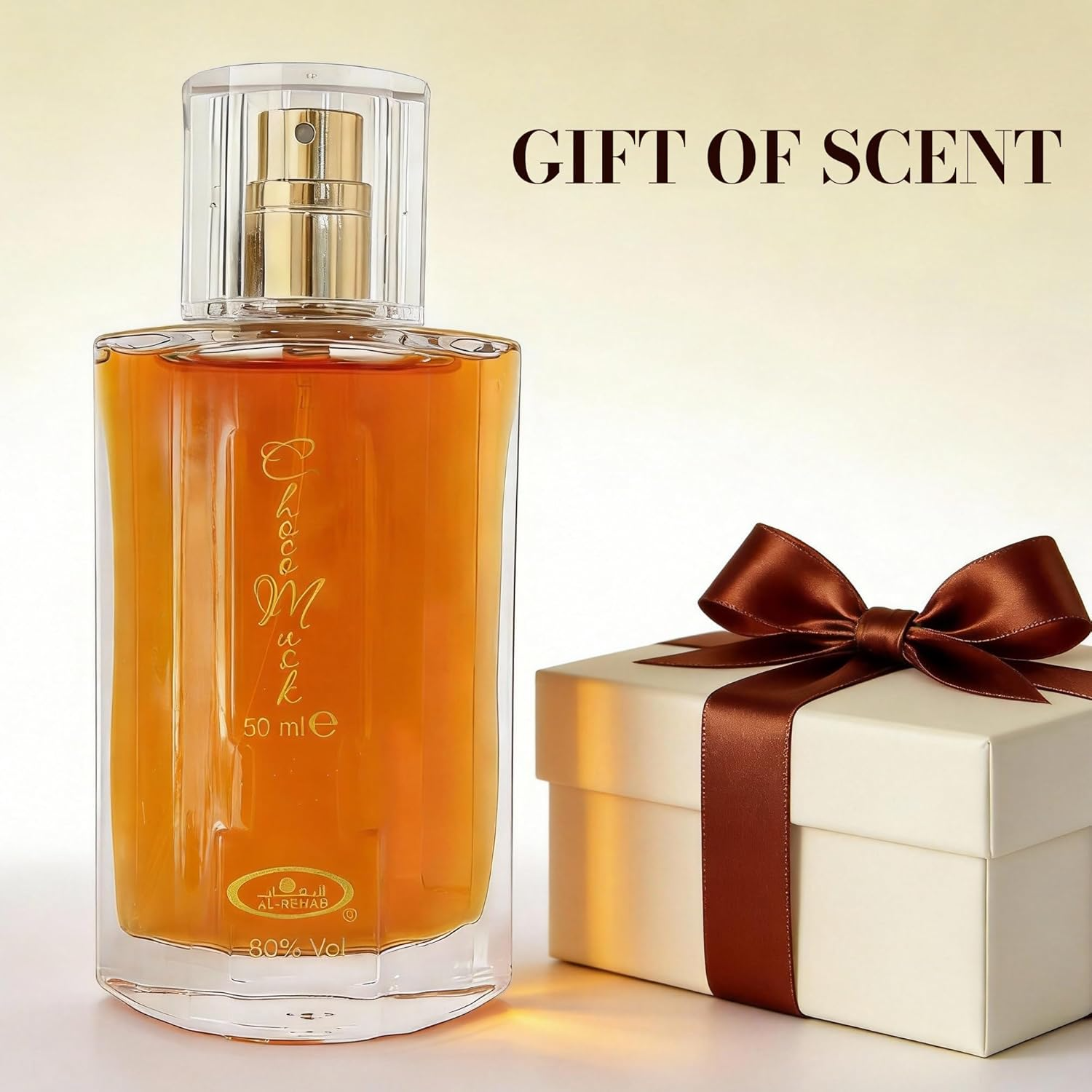 Choco Musk 50ml Eau De Parfum for men and women Chocolate Musk by Jannat Aromas alharab perfumes